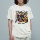 freehandの北条　早雲 Organic Cotton T-Shirt