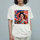 Mr_GeishaのMaikohan オーガニックコットンTシャツ