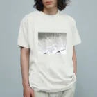 ajajniikoのしぶいちゃん オーガニックコットンTシャツ