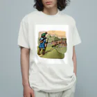 seki_takoyakiの旅芸人 Organic Cotton T-Shirt