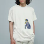 つぎの皇帝ペンギン　ひとり オーガニックコットンTシャツ