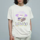 ivybloonのラベンダーの香りでひと休み オーガニックコットンTシャツ