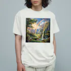 AQUAMETAVERSEの夢の国 オーガニックコットンTシャツ