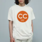 CC DESIGN WORKSのロゴマーク-02 オーガニックコットンTシャツ