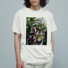 ミクロのユキノシタのお花が可愛らしい〜 Organic Cotton T-Shirt