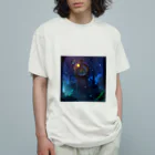 million-mindの夢幻的な時計塔 オーガニックコットンTシャツ