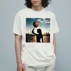 hikaLinootoのbasketgirl オーガニックコットンTシャツ