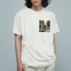 マシャのｐくんの冒険 Organic Cotton T-Shirt