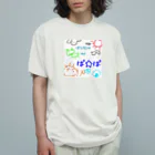 魔法堂　キズカビセアの僕だけのシリーズ＊男の子＊（お絵描きパパ） オーガニックコットンTシャツ