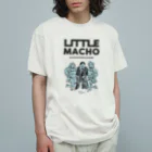 Little Machoの-LITTLE MACHO- ナイスガイ オーガニックコットンTシャツ