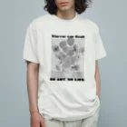 ArtBloomClothingの【NO ART, NO LIFE】フィンセント・ファン・ゴッホ 「ひまわり」mono Organic Cotton T-Shirt