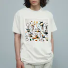 nail_aphroditeの感情豊かなキッチン用品たちの楽しい会話 Organic Cotton T-Shirt