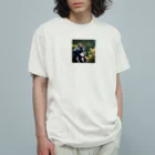 sunday_sataurday_freedayの勝ち気なゴリラ Organic Cotton T-Shirt