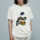 Mugendouのオタクキャッチ/オタクくんメインアート Organic Cotton T-Shirt