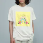 Aloha for AinaのRainbow_Good Vibes Only オーガニックコットンTシャツ