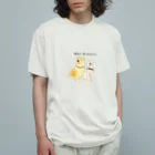 I Love Dog 0467のMay&Lulu オーガニックコットンTシャツ