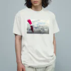 みずいろのときのナツT 001 オーガニックコットンTシャツ