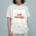 Lofi LoungeのLofi Lounge 赤 Organic Cotton T-Shirt