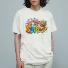 freehandの爆走する暴徒のモヒカン達 Organic Cotton T-Shirt