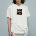 wassanwのおしゃれカフェ オーガニックコットンTシャツ