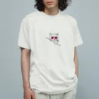 Miss GrayのGray cat Organic Cotton T-Shirt