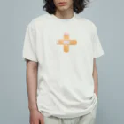 BAN創 & Co. ⚠️の絆創膏 実写 (クロス) Organic Cotton T-Shirt