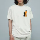 ごまいちのMoshiとBuddy自撮り オーガニックコットンTシャツ