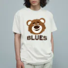 Blues_sportsのBluesグッズ オーガニックコットンTシャツ