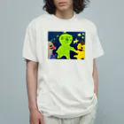 魚好きあつまれ！#かまととちゃん　#かまぼこママのぜん太くんのおともだち Organic Cotton T-Shirt