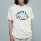 ORICOO SUNのモンスター オーガニックコットンTシャツ