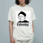 イラストレーター沼田健のコロンブス（Columbus） オーガニックコットンTシャツ