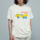 watasackのアーティキュレートダンプトラック オーガニックコットンTシャツ