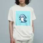 mh03のイルカのルカちゃん Organic Cotton T-Shirt