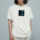 hanako_love_itemの可愛いホラー オーガニックコットンTシャツ