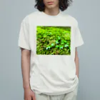 suparnaの緑の雫 オーガニックコットンTシャツ