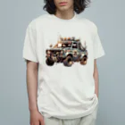 SaBATaNの車シリーズ2 オーガニックコットンTシャツ