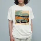 8890のヴィンテージ オーガニックコットンTシャツ