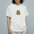 HarieのManmaru オーガニックコットンTシャツ