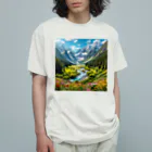 130Saitohの山間の風景 Organic Cotton T-Shirt