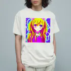 きゅぴきゅぴガールの金髪優しげ★きゅぴきゅぴガール Organic Cotton T-Shirt