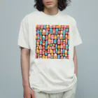 HOSHI-TANEKO🌠のかわいい💕タウンハウス🏠✨ オーガニックコットンTシャツ