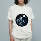 psychedelic mountainのmountain Organic Cotton T-Shirt