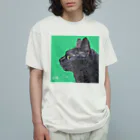 NEKONEEの黒恵　2024 オーガニックコットンTシャツ