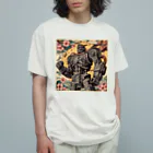 EIKATSU（和風テイスト）の未来の侍メカ Organic Cotton T-Shirt