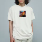 domdom_244663のサンセットシリーズ Organic Cotton T-Shirt