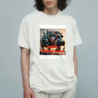 Noah2490のRobots building robots オーガニックコットンTシャツ