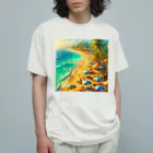 Rパンダ屋の「夏のビーチグッズ」 Organic Cotton T-Shirt