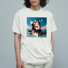 sophie138の猫の客室乗務員 Organic Cotton T-Shirt