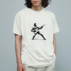 GORILLA_CLUBのギターゴリー オーガニックコットンTシャツ