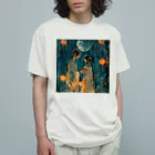 AQUAMETAVERSEの織姫と彦星・七夕祭り　Tomoe bb 2712 Organic Cotton T-Shirt